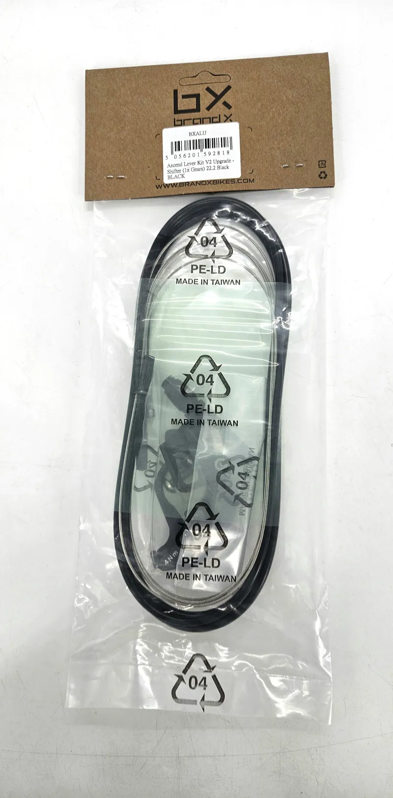 Brand X Ascend Lever Kit V2 Upgrade Shifter 1x Gears 22.2 Black-1