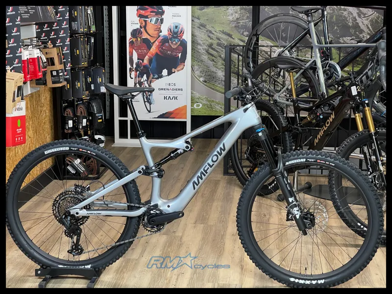 Amflow PL Carbon 800w Mens Carbon Electric MTB