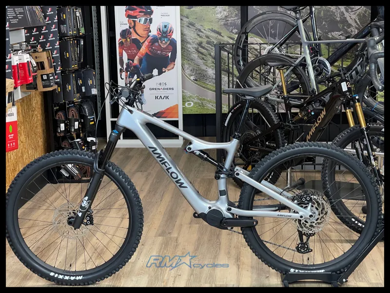 Amflow PL Carbon 800w Mens Carbon Electric MTB-1