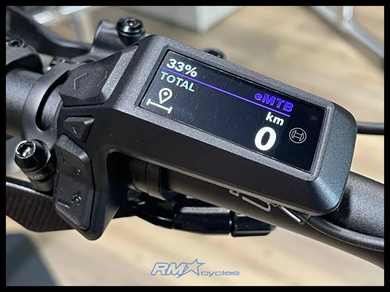 Haibike AllMtn 4 Full Sus Electric Bike Small in Silver/Red/Black Glossy 2025 Ex-Display-3