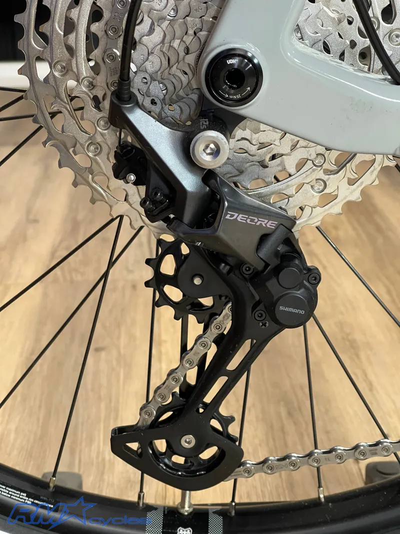 Haibike Alltrack 7 Electric Mountain Bike Urban Grey/White Small 2025 Ex-Display-5