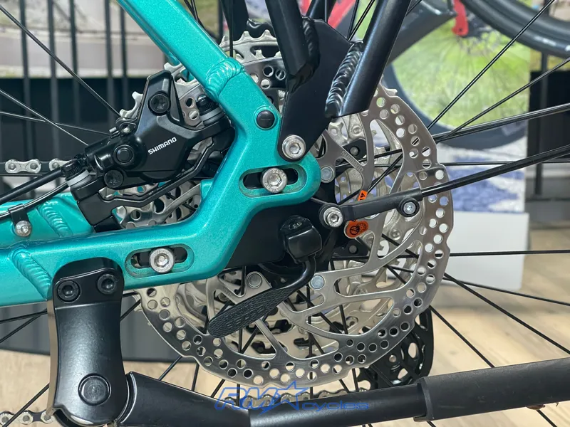 Haibike Trekking 7 Low Step Large in Aqua Green 2025-9
