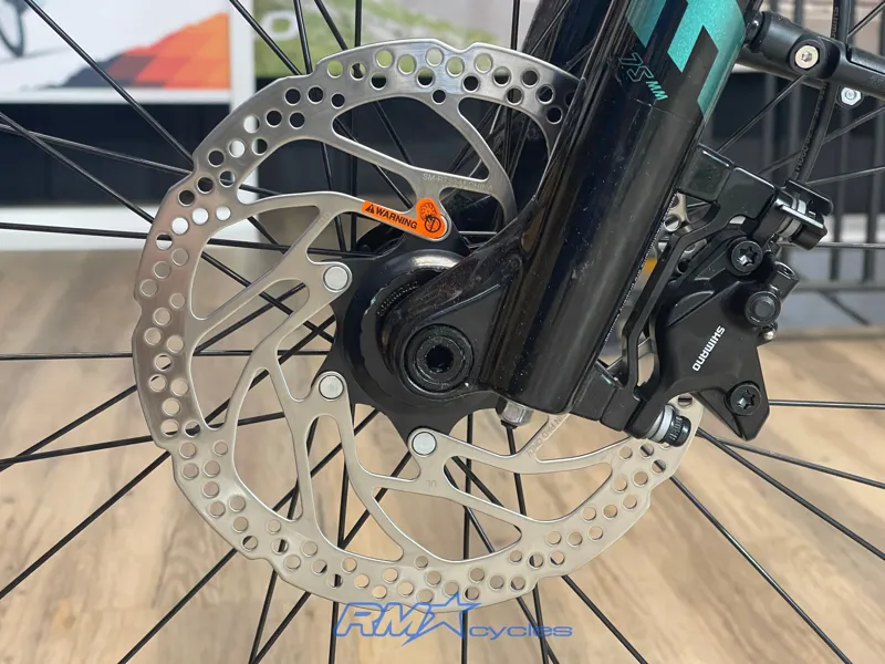 Haibike Trekking 7 Low Step Large in Aqua Green 2025-10