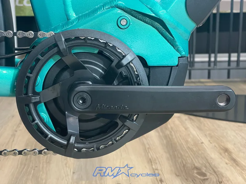 Haibike Trekking 7 Low Step Large in Aqua Green 2025-6