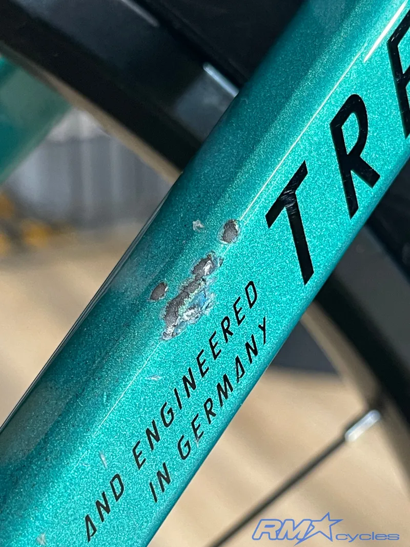 Haibike Trekking 7 Low Step Large in Aqua Green 2025-12