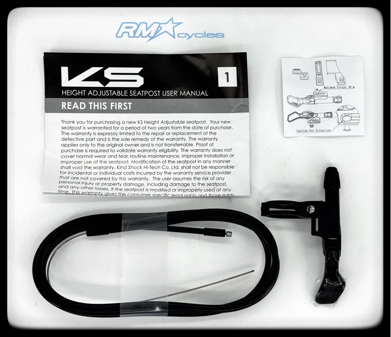 KS Integra Lev Dropper Post 30.9mm-1