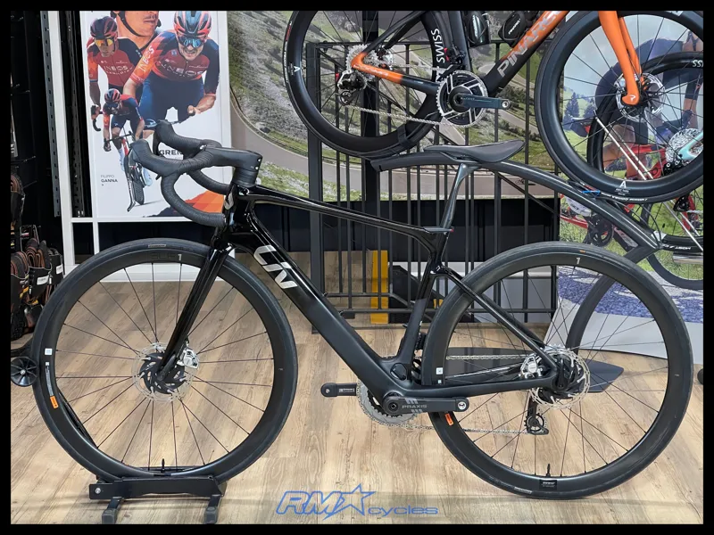 Liv Avail Advanced E+ Elite 0 Medium Raw Carbon 2025 Ex-Display-1