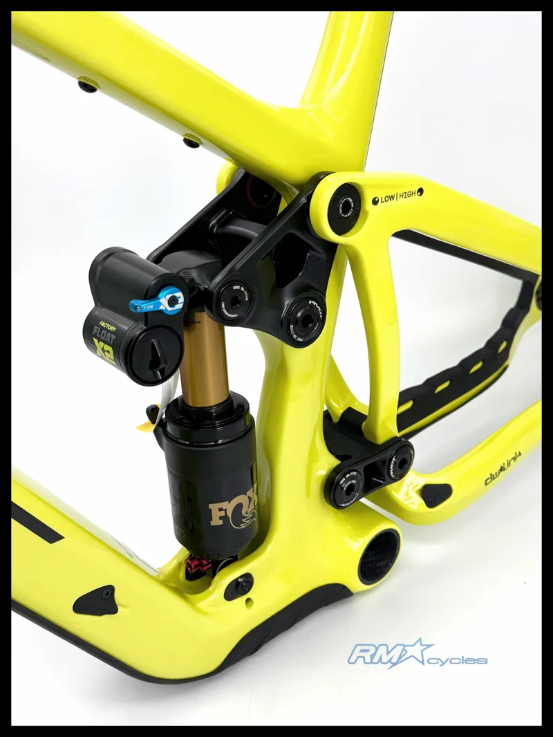 Pivot Firebird MX Medium YOLO Yellow Carbon MTB Frame 2025-6