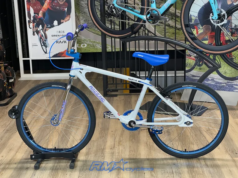 RACE INC RA24R- White With Blue Components 2025-1