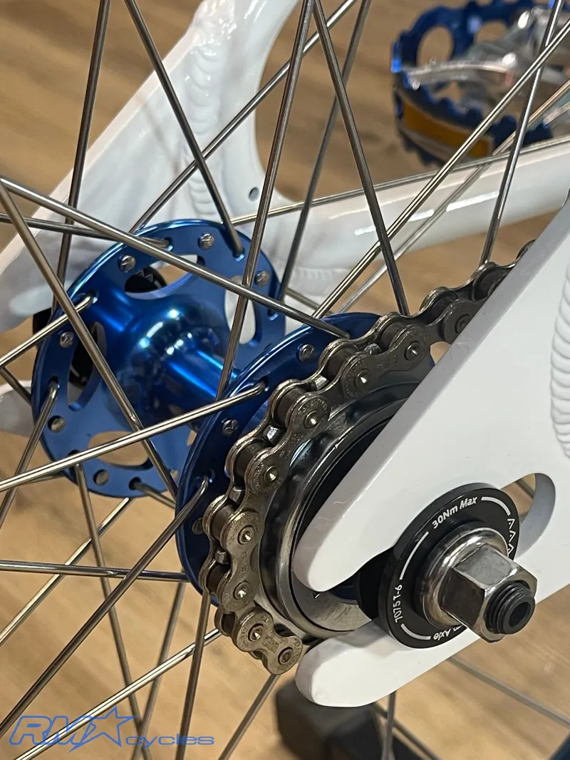 RACE INC RA24R- White With Blue Components 2025-2