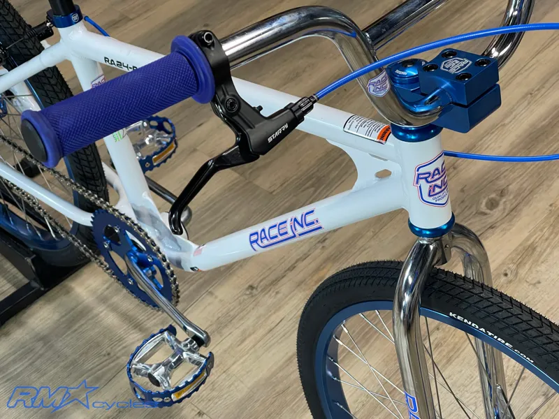 RACE INC RA24R- White With Blue Components 2025-5