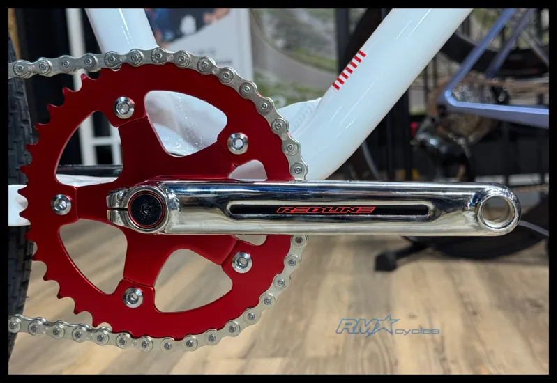 Race Inc 26 Retro BMX White with Red Components 2025-2