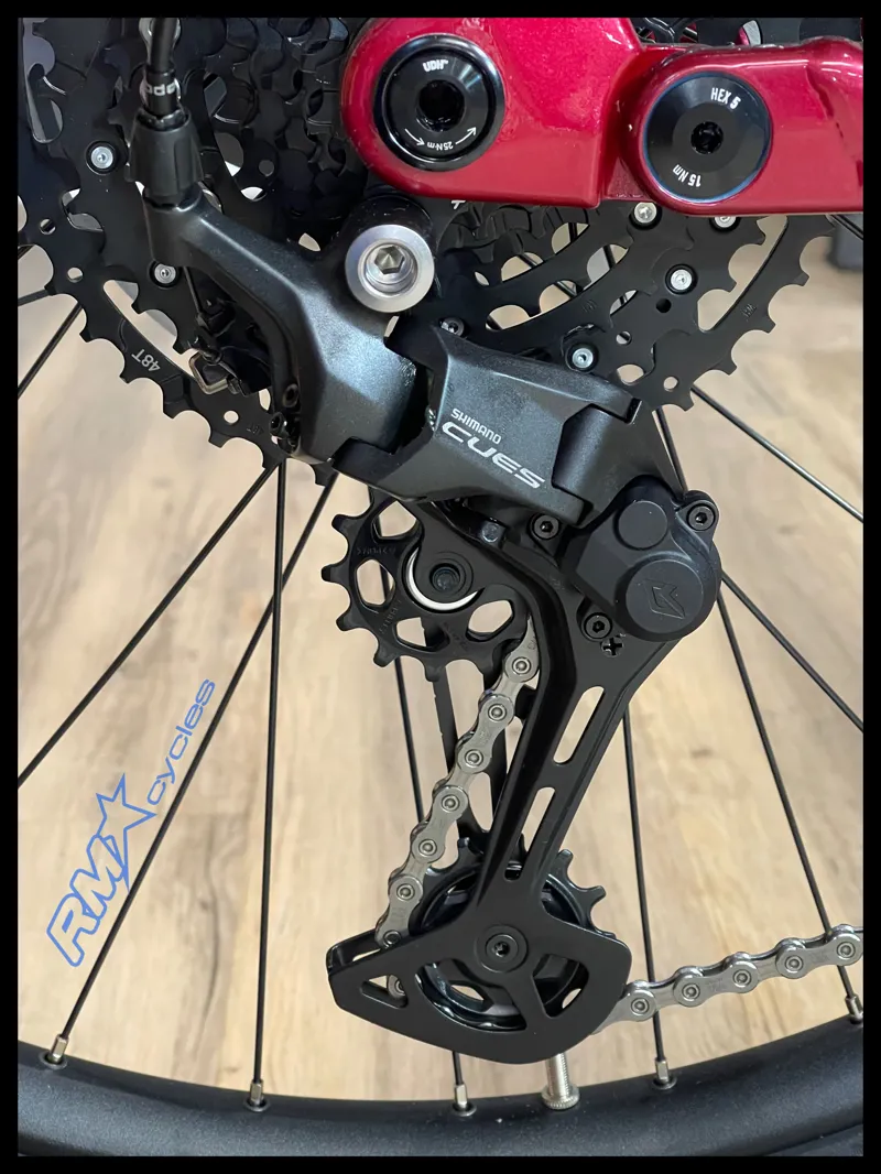 Ghost E-Asx Essential High Electric Mountain Bike in Rebel Uni Red 2026-4