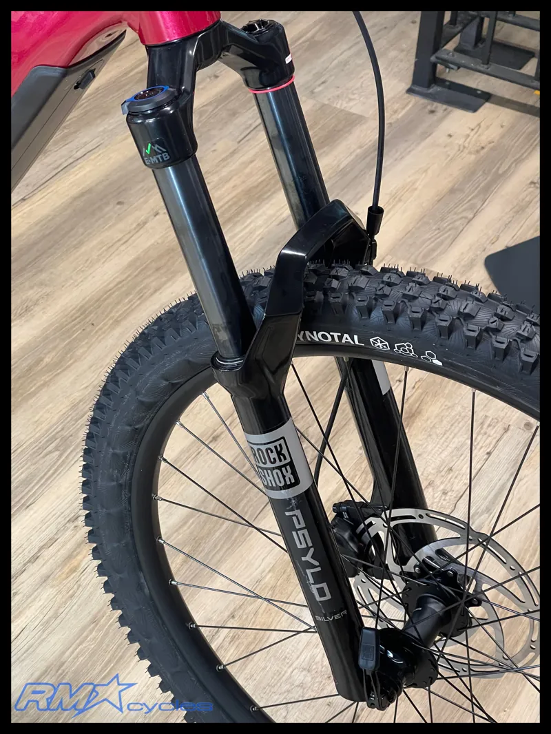 Ghost E-Asx Essential High Electric Mountain Bike in Rebel Uni Red 2026-7