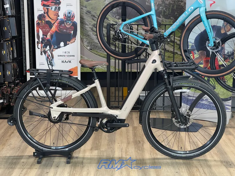 Liv Allure E+ 1 25km/h Small Sunset Ivory 2026 Ex-Display
