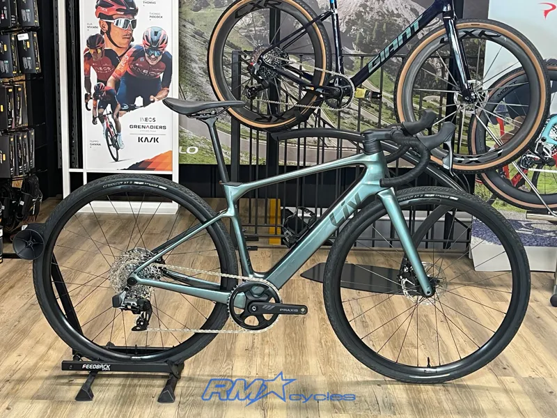 Liv Avail Advanced E+ Elite AR 25km/h Small Silver Pine Ex-demo