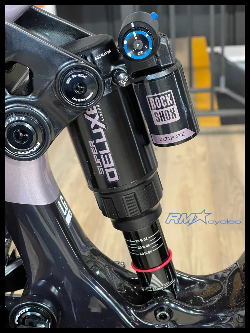 Pivot Cycles Shuttle AMPd / Pro X0 Burgundy Berry Freeze-7