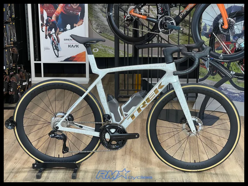 Trek Madone SLR 7 Gen 8 Road Race Bike In Era White