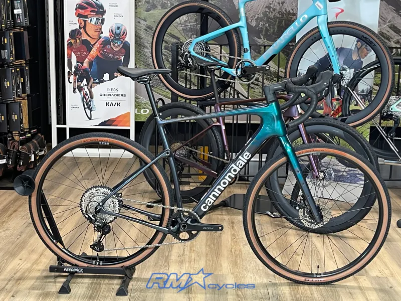 2027 Cannondale Topstone 3 GRX Men's Carbon Gravel Bike in Blue
