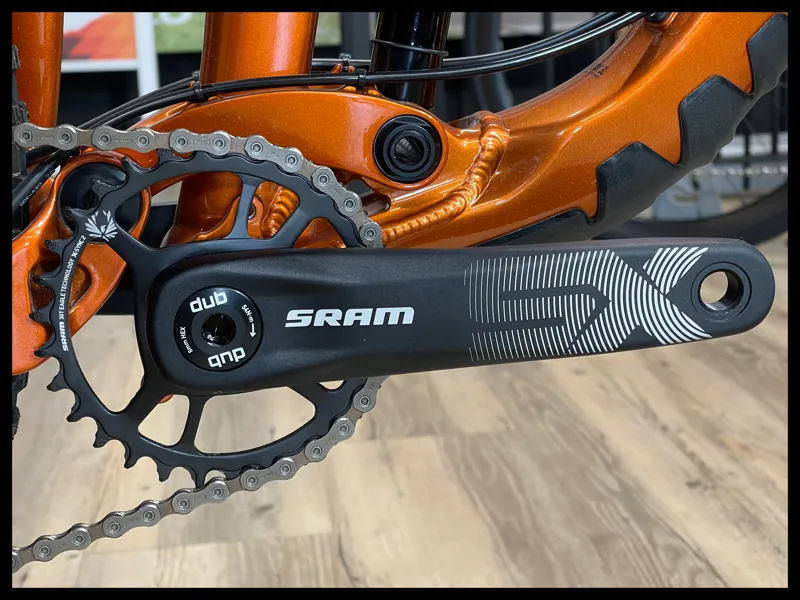 2022 Giant Trance X 29 2 Trail Bike in Amber Glow/Black-3