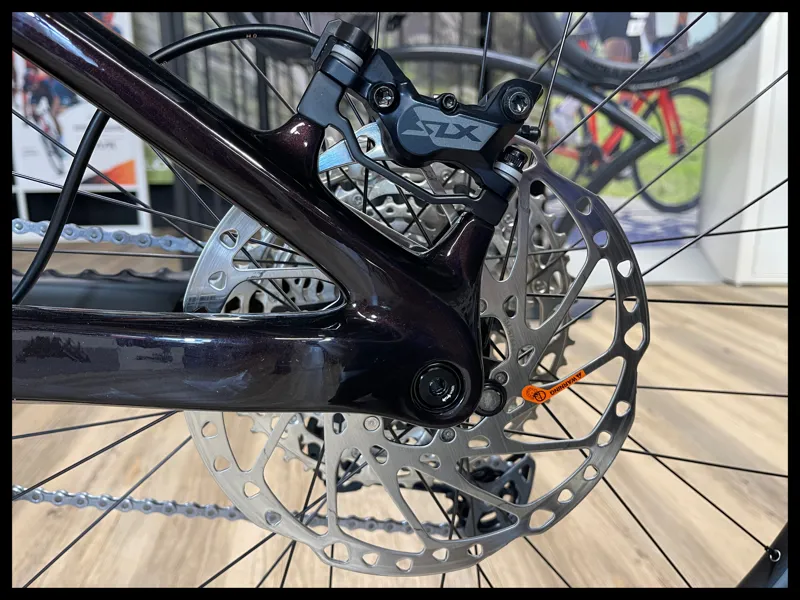 Giant Trance X Advanced E+ EL 2 25km/H Electric Mountain Bike in Amber Glow/Cordovan-8