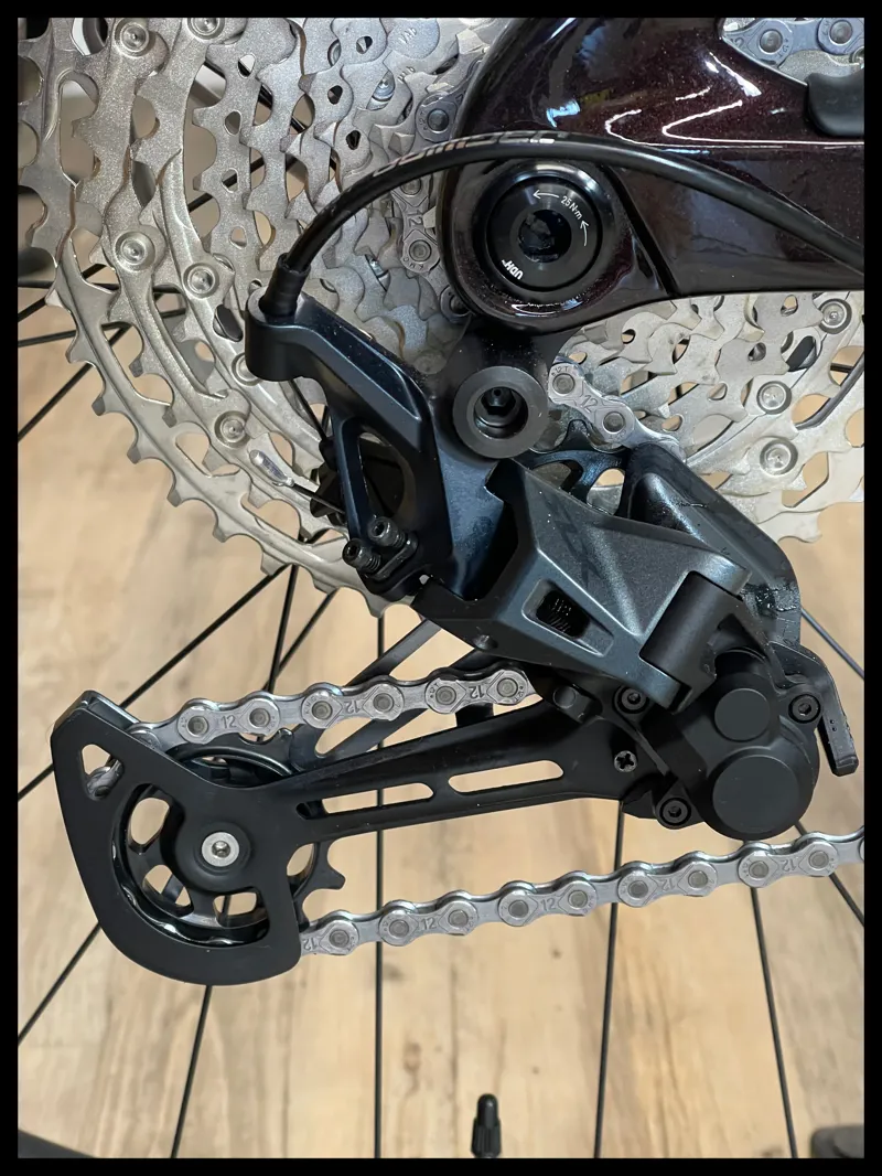 Giant Trance X Advanced E+ EL 2 25km/H Electric Mountain Bike in Amber Glow/Cordovan-3