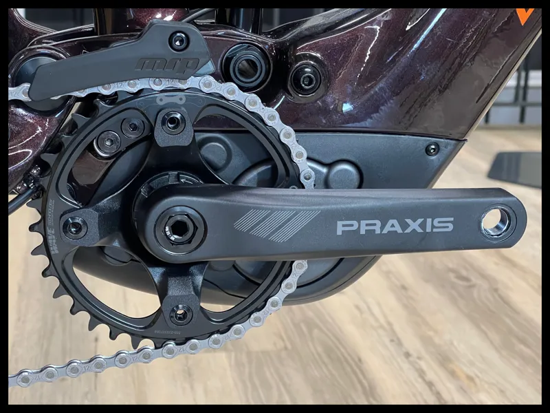 Giant Trance X Advanced E+ EL 2 25km/H Electric Mountain Bike in Amber Glow/Cordovan-4