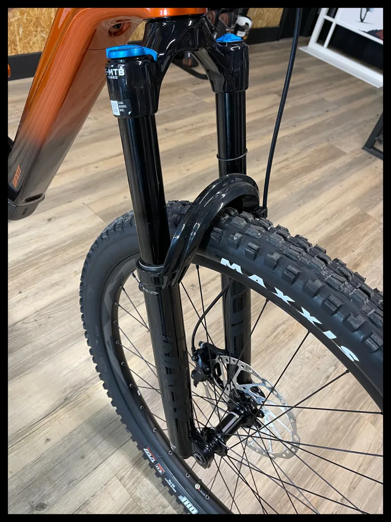 Giant Trance X Advanced E+ EL 2 25km/H Electric Mountain Bike in Amber Glow/Cordovan-6