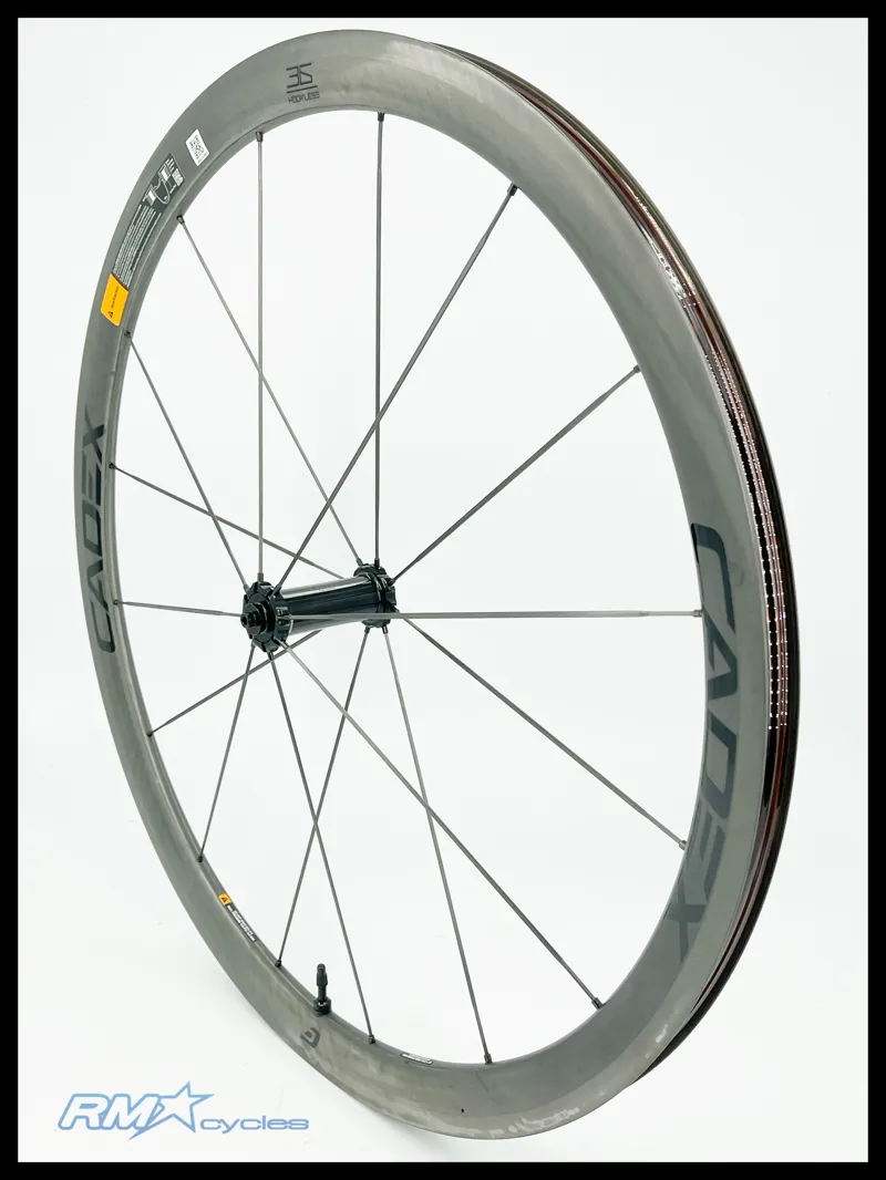 Cadex 36 Tubeless Rim Brake  Front Wheel 700c