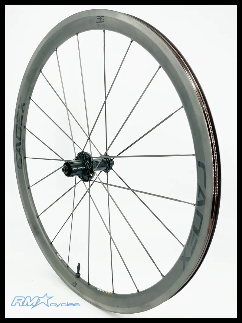 Cadex 36 Tubeless Rim Brake Rear Wheel 700c HG