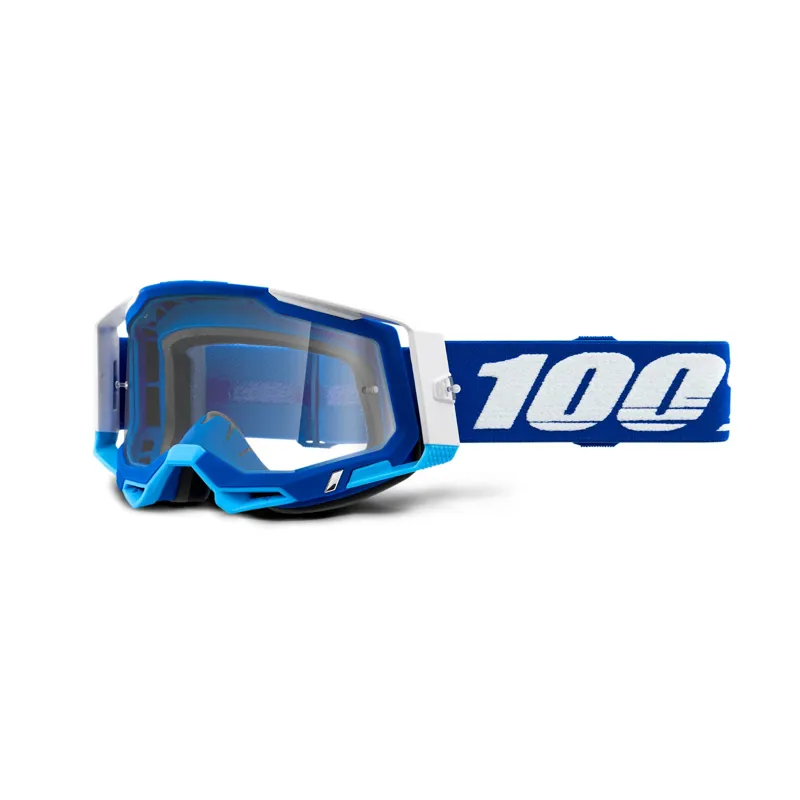 100 Racecraft 2 Goggle / Clear Lens Blue