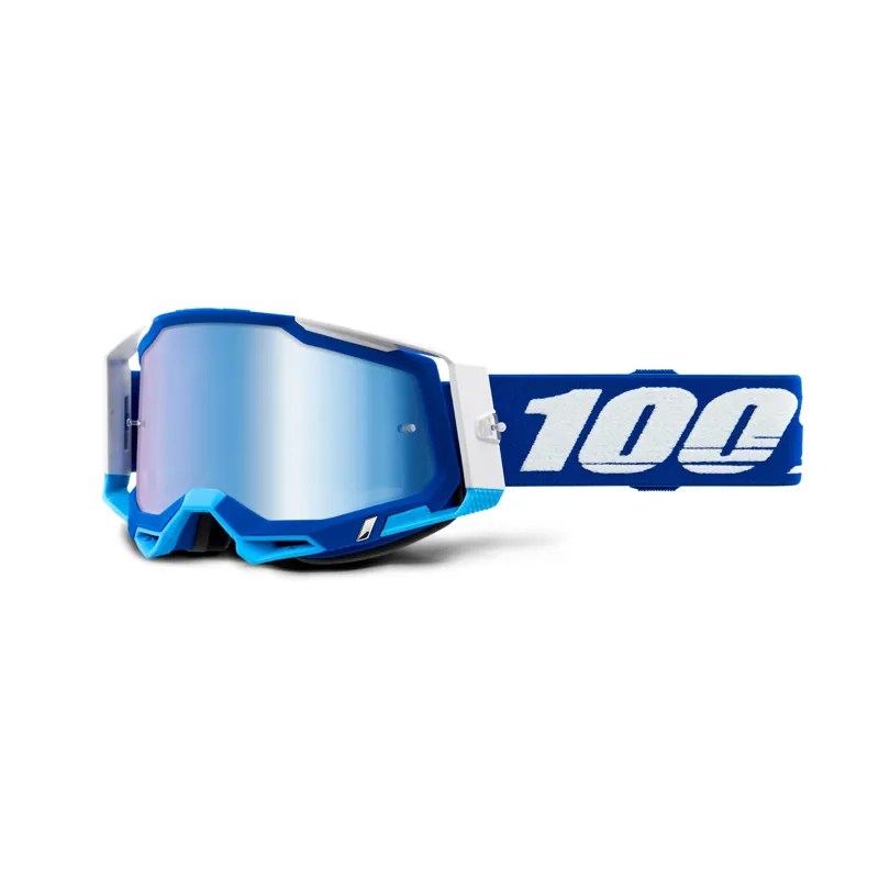 100 Racecraft 2 Goggle / Mirror Lens Blue