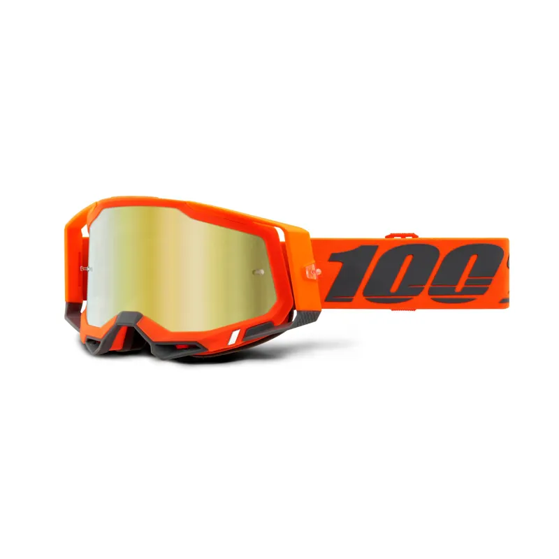 100 Racecraft 2 Goggle / Gold Mirror Lens Kerv