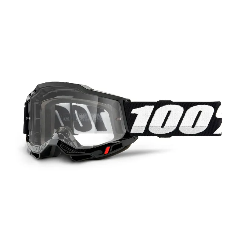 100 Accuri 2 Goggle / Clear Lens Black