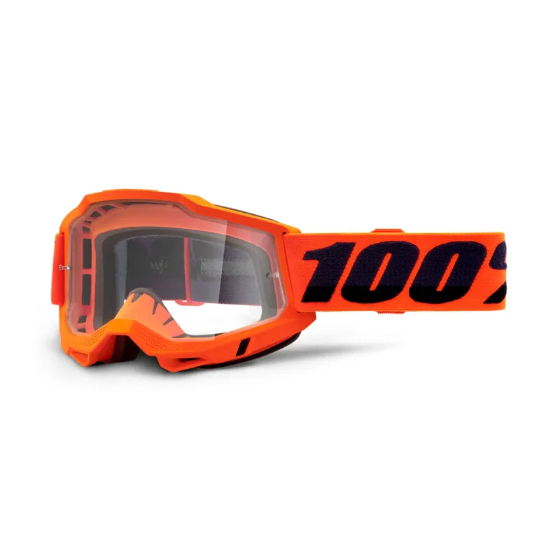 100 Accuri 2 Goggle / Clear Lens Orange