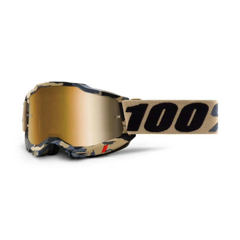 100 Accuri 2 Goggle / Gold Mirror Lens