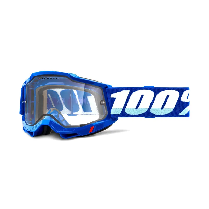 100 Accuri 2 Enduro MTB Goggle / Clear Lens Blue