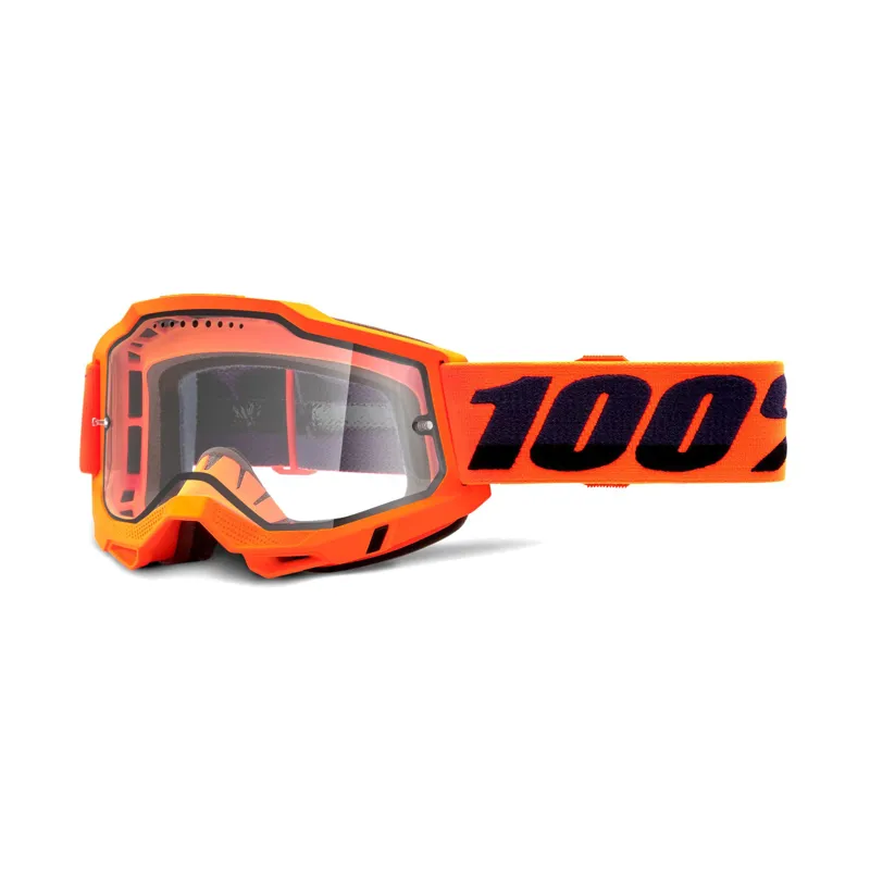 100 Accuri 2 Enduro MTB Goggle / Clear Lens Orange