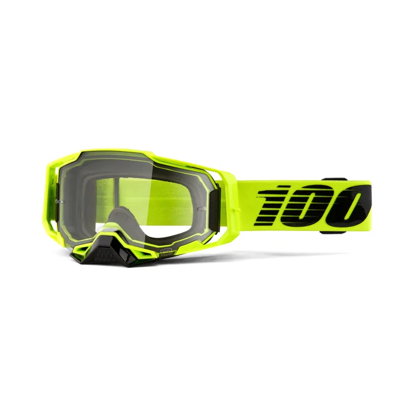 100 Armega Goggles / Clear Lens Nuclear Citrus