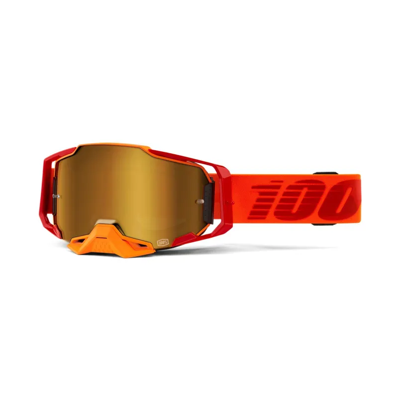 100 Armega Goggle / True Gold Mirror Lens LitKit