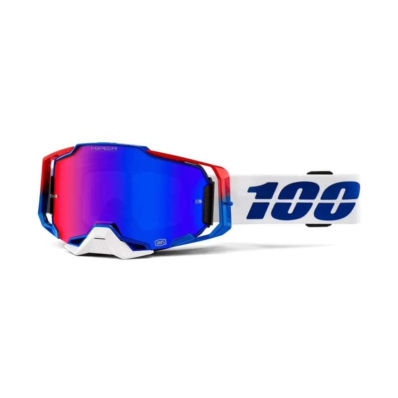 100 Armega Goggle / HiPER Red Blue Mirror Lens Genesis