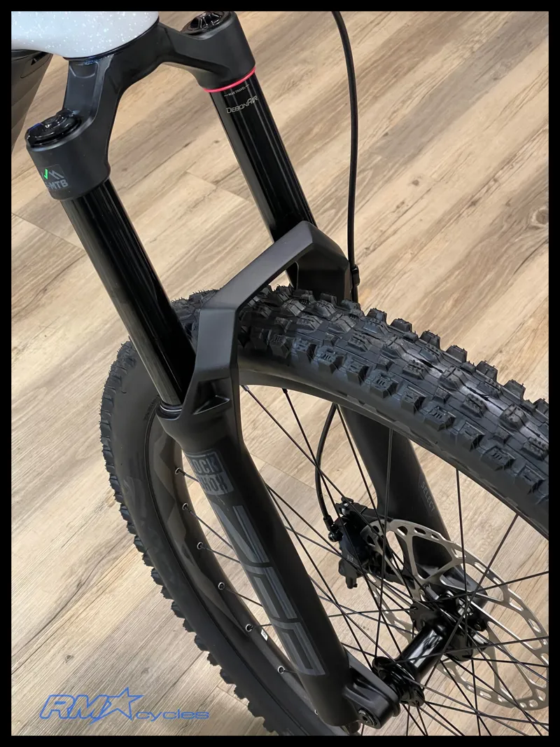 Giant Reign Advanced E+ 2 E-MTB in Moon Dust-10