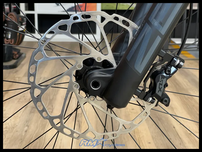 Giant Reign Advanced E+ 2 E-MTB in Moon Dust-11