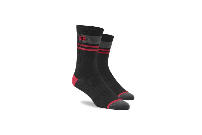 Icon MTB Socks Red/Grey