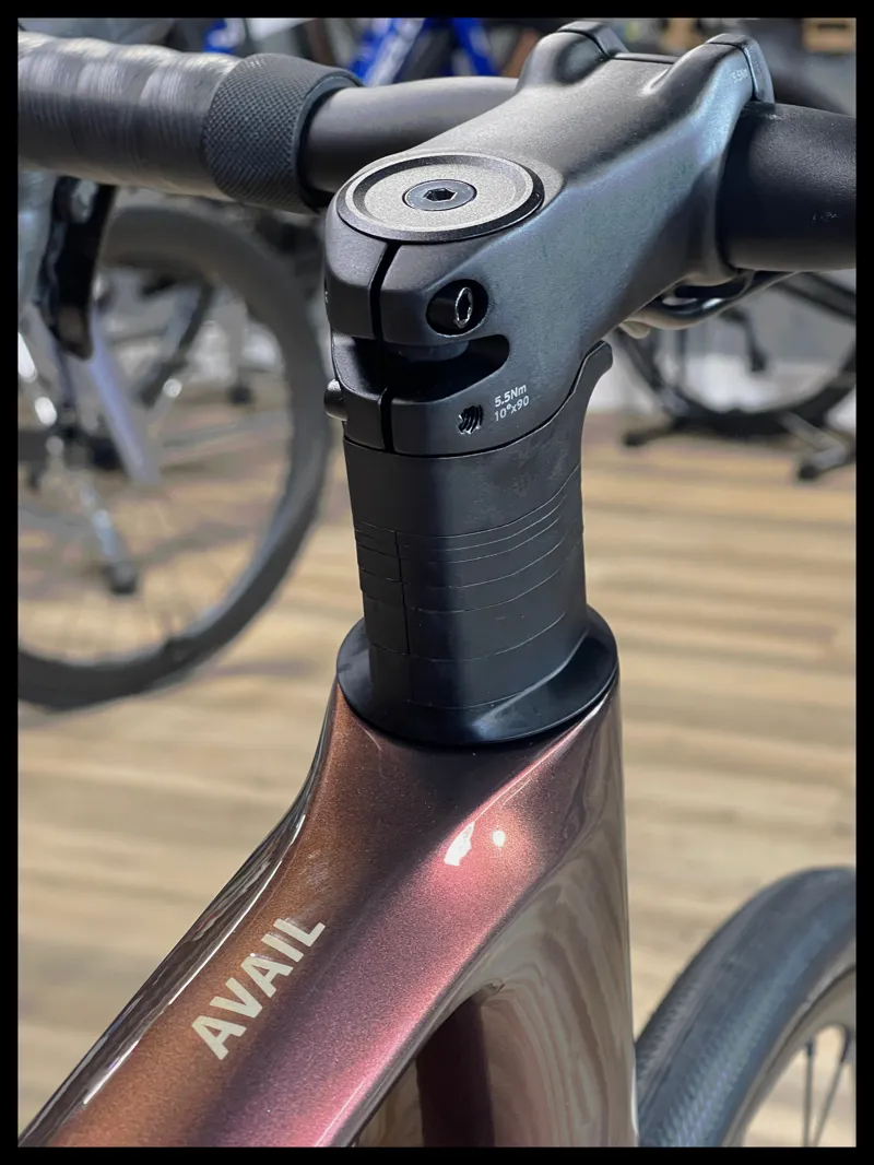 Liv Avail Advanced 1 Road Bike in Mechanic Rose-1