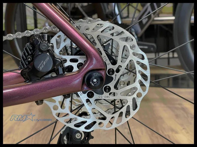 Liv Langma Advanced 1 Road Race Bike In Gloss Mechanic Rose-7