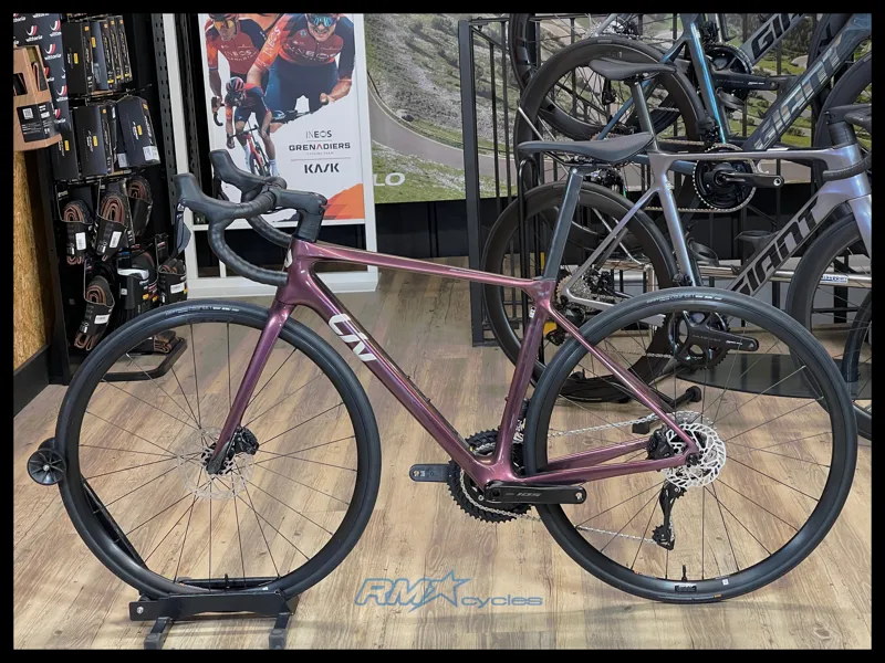 Liv Langma Advanced 1 Road Race Bike In Gloss Mechanic Rose