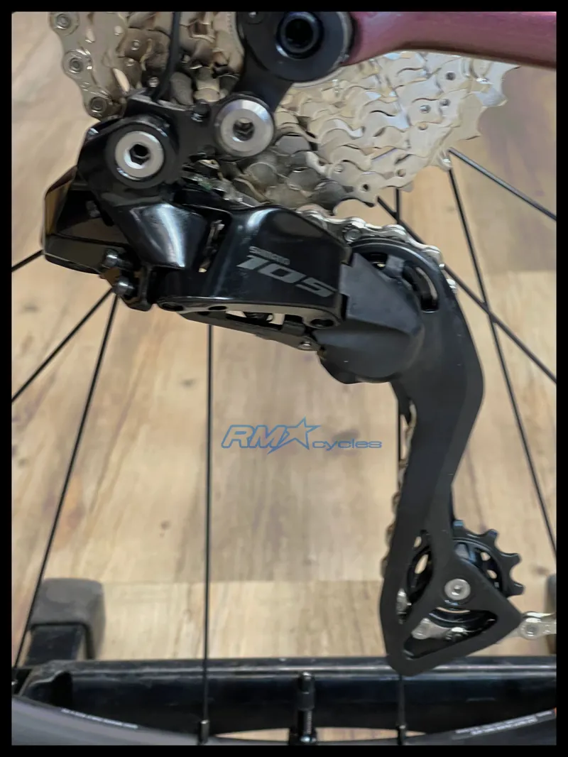 Liv Langma Advanced 1 Road Race Bike In Gloss Mechanic Rose-3