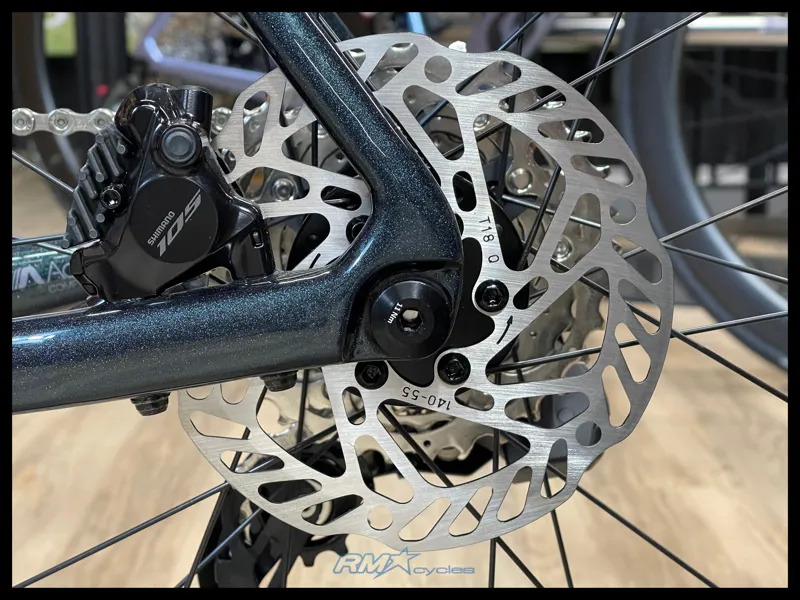 Giant TCR Advanced 1 Road Bike In Gloss Asphalt Green/Mercury-7