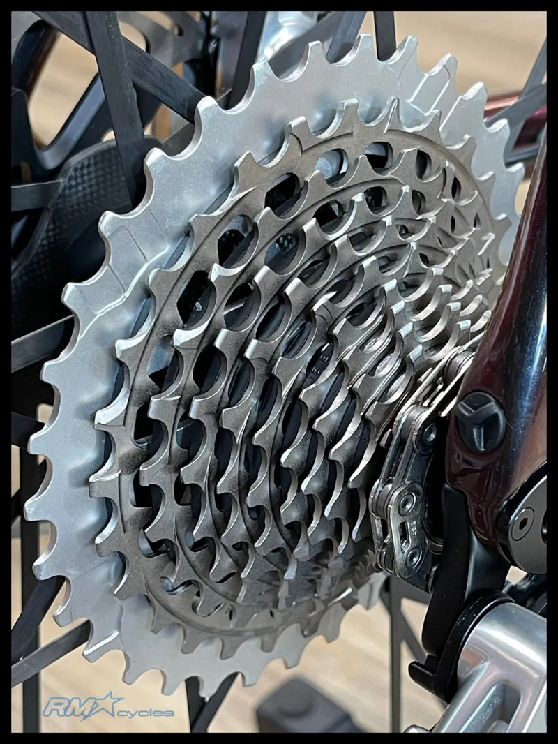 Giant TCR Advanced SL 0 Red Road Race Bike In Gloss Black Lava/Iris-2